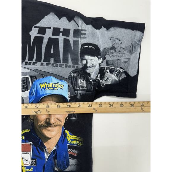 Chase NASCAR TShirt Large Dale Earnhardt Sr/Jr 2010 HOF Wrangler New Generation - Picture 10 of 16